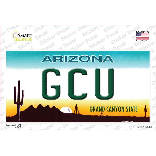Grand Canyon Univ Novelty Sticker Decal