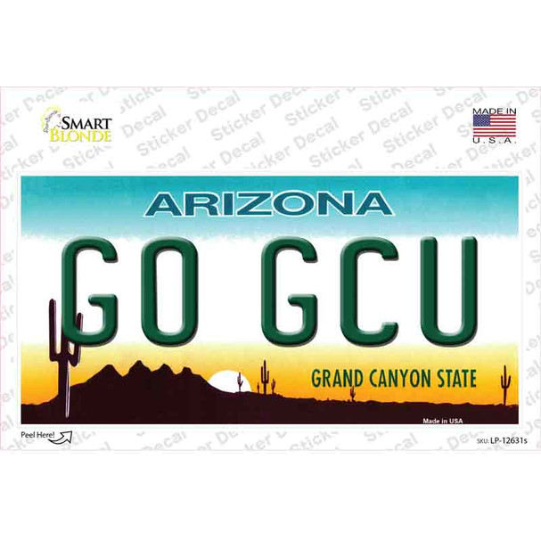Go Grand Canyon Univ Novelty Sticker Decal