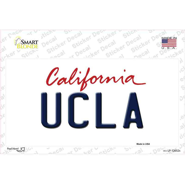 UCLA Novelty Sticker Decal