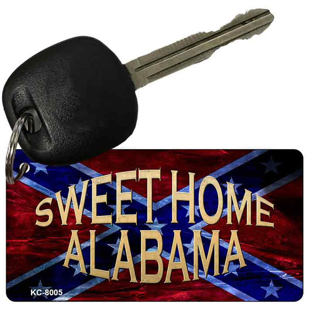 Sweet Home Alabama Novelty Aluminum Key Chain KC-8005