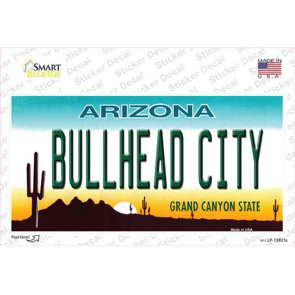 Bullhead City Arizona Novelty Sticker Decal