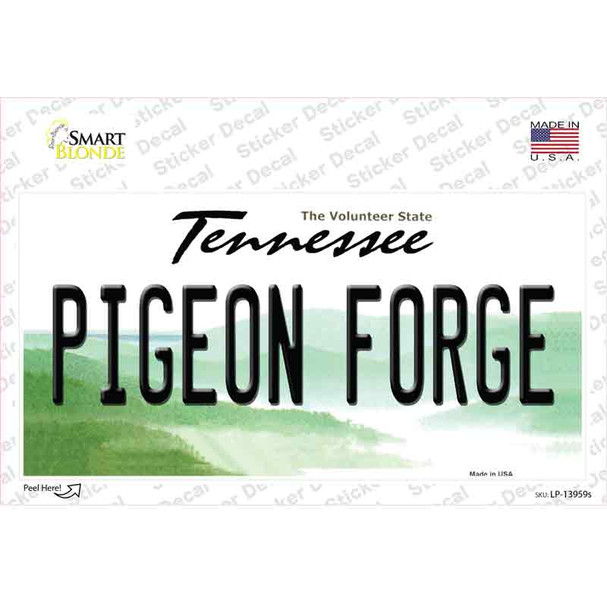 Pigeon Forge Tennessee Novelty Sticker Decal