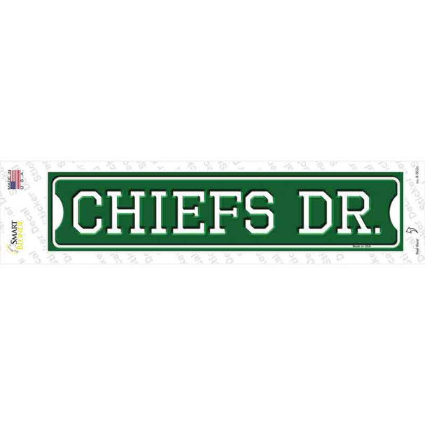 Chiefs Dr Novelty Narrow Sticker Decal