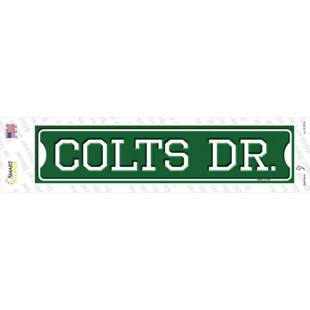 Colts Dr Novelty Narrow Sticker Decal