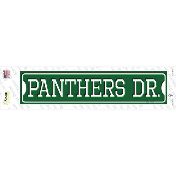 Panthers Dr Novelty Narrow Sticker Decal