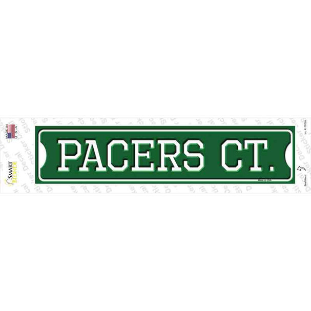 Pacers Ct Novelty Narrow Sticker Decal