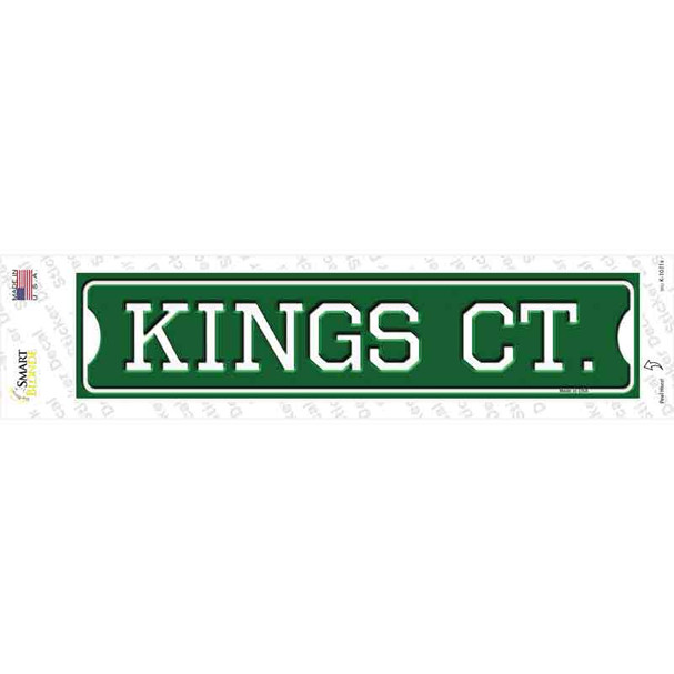 Kings Ct Novelty Narrow Sticker Decal