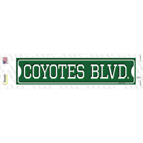 Coyotes Blvd Novelty Narrow Sticker Decal