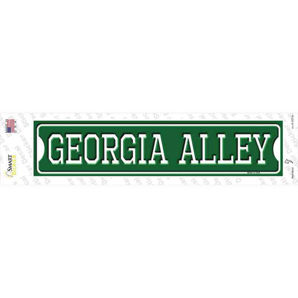 Georgia Alley Novelty Narrow Sticker Decal