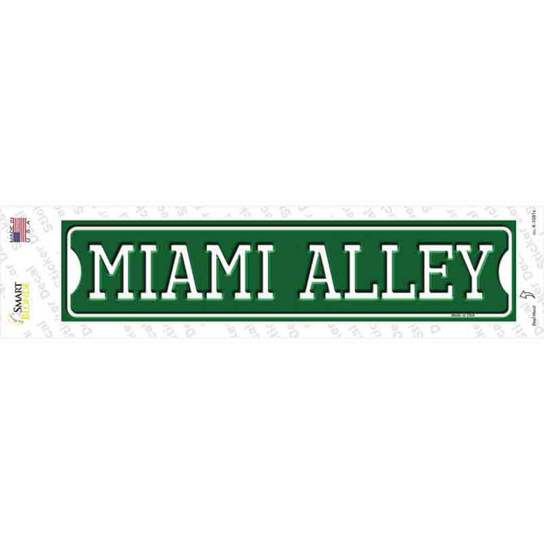 Miami Alley Novelty Narrow Sticker Decal