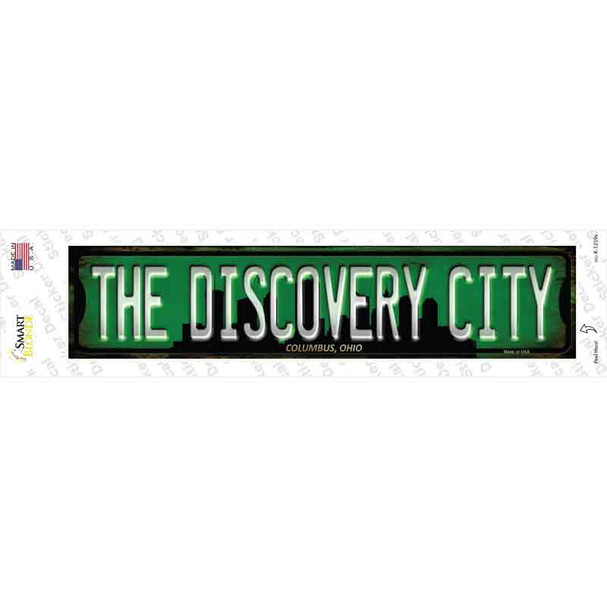 Columbus Ohio The Discovery City Novelty Narrow Sticker Decal