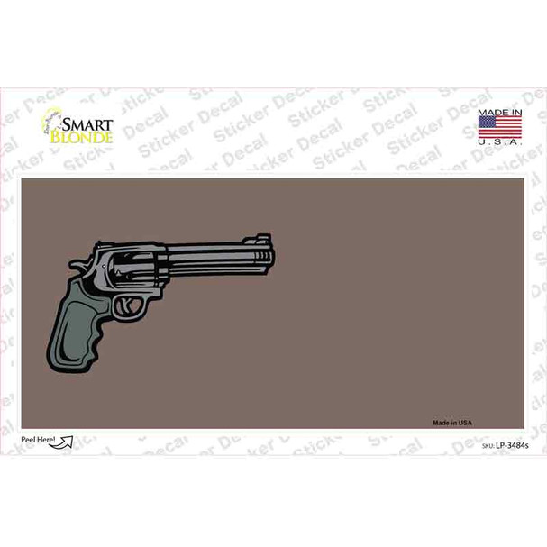 Gun Offset Customizable Novelty Sticker Decal
