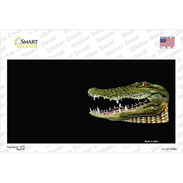 Gator Offset Novelty Sticker Decal