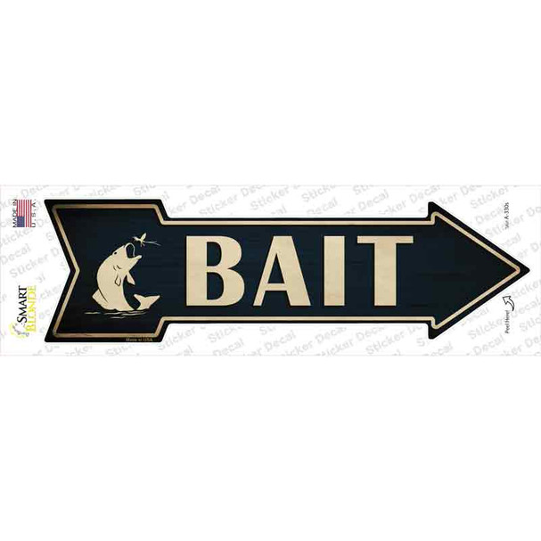 Bait Novelty Arrow Sticker Decal