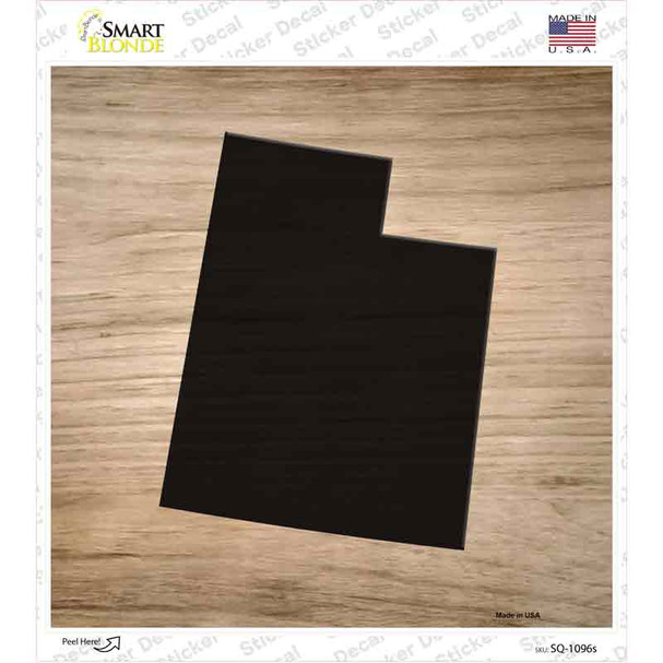 Utah Shape Letter Tile Novelty Square Sticker Decal
