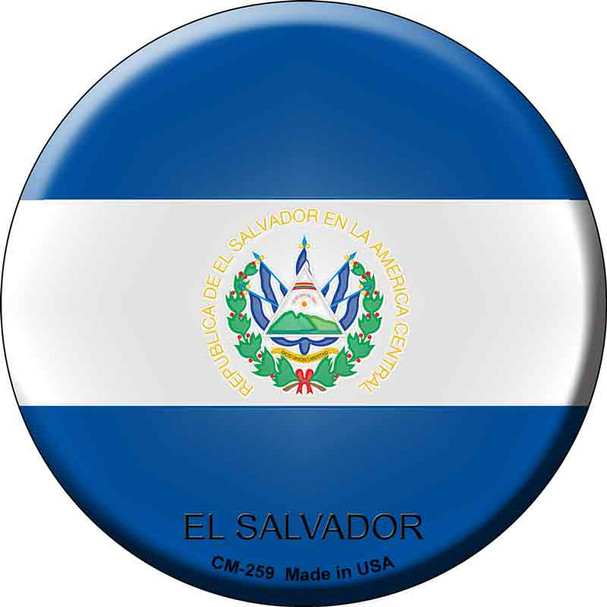El Salvador Country Novelty Circle Coaster Set of 4