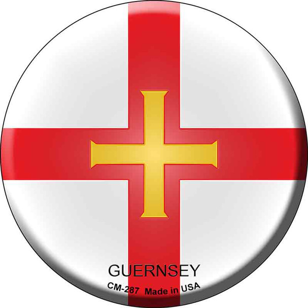 Guernsey Country Novelty Circle Coaster Set of 4