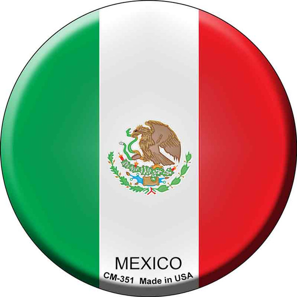 Mexico Country Novelty Circle Coaster Set of 4
