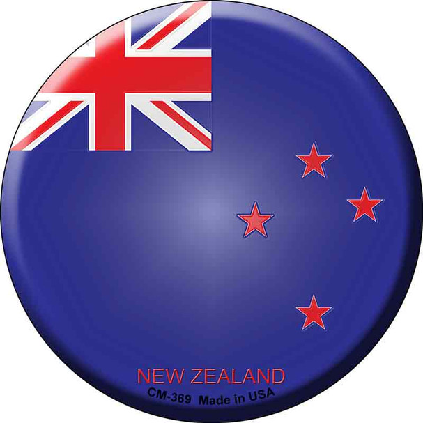 New Zealand Country Novelty Circle Coaster Set of 4