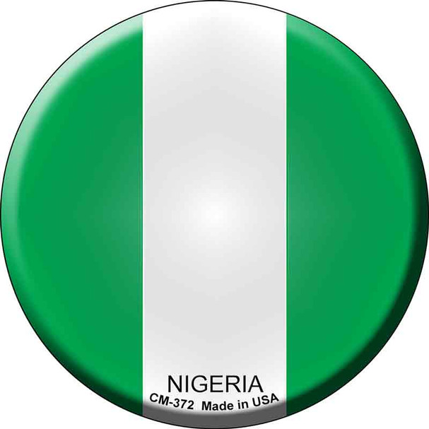 Nigeria Country Novelty Circle Coaster Set of 4