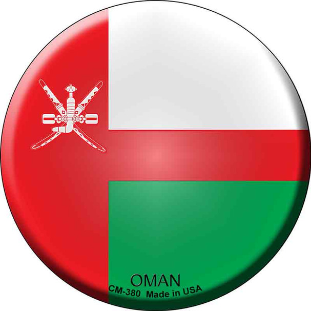 Oman Country Novelty Circle Coaster Set of 4