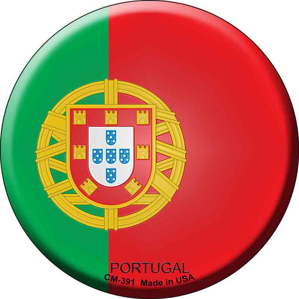 Portugal Country Novelty Circle Coaster Set of 4