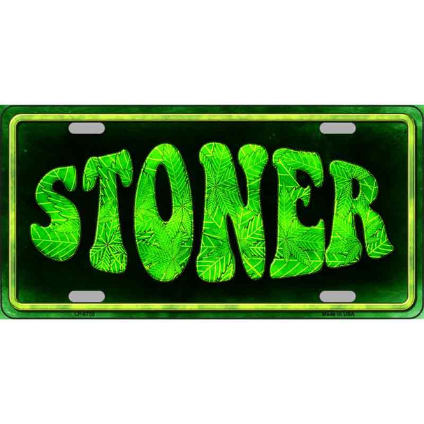 Stoner Metal Novelty License Plate