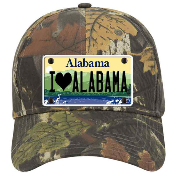 I Love Alabama Novelty License Plate Hat