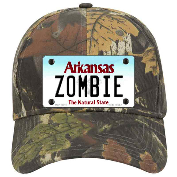 Zombie Arkansas Novelty License Plate Hat