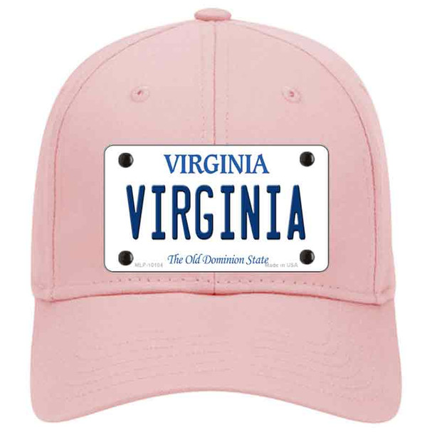Virginia Old Dominion Novelty License Plate Hat