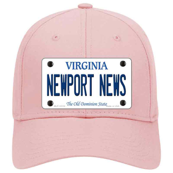 Newport News Virginia Novelty License Plate Hat