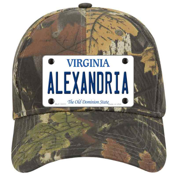 Alexandria Virginia Novelty License Plate Hat