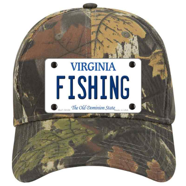 Fishing Virginia Novelty License Plate Hat