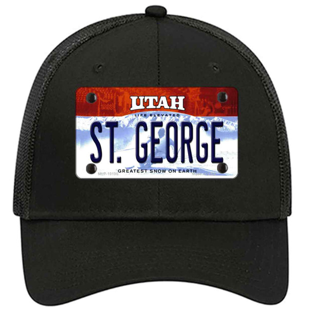 St George Utah Novelty License Plate Hat