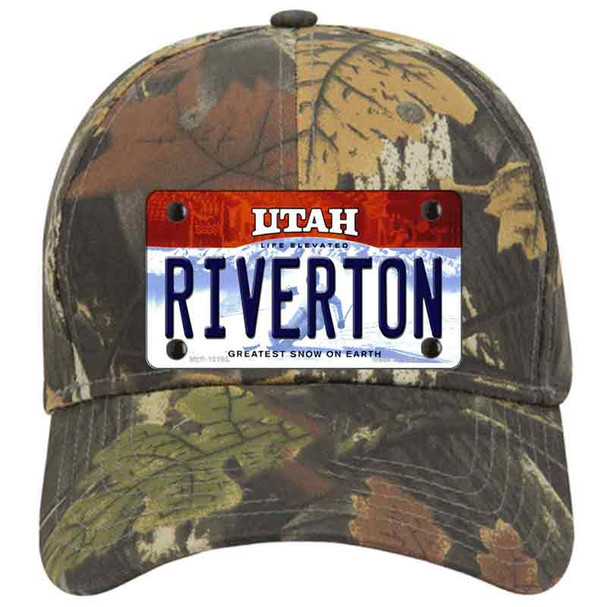 Riverton Utah Novelty License Plate Hat