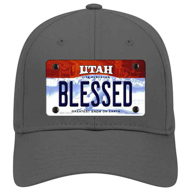 Blessed Utah Novelty License Plate Hat