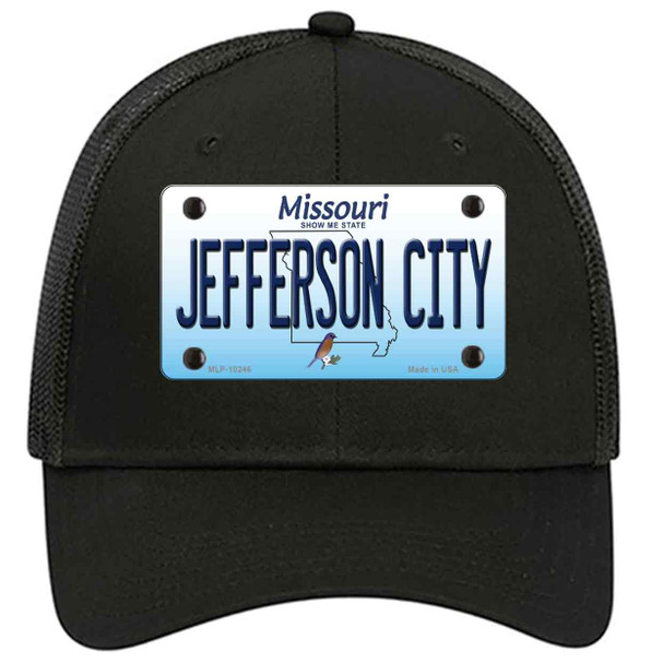 Jefferson City Missouri Novelty License Plate Hat