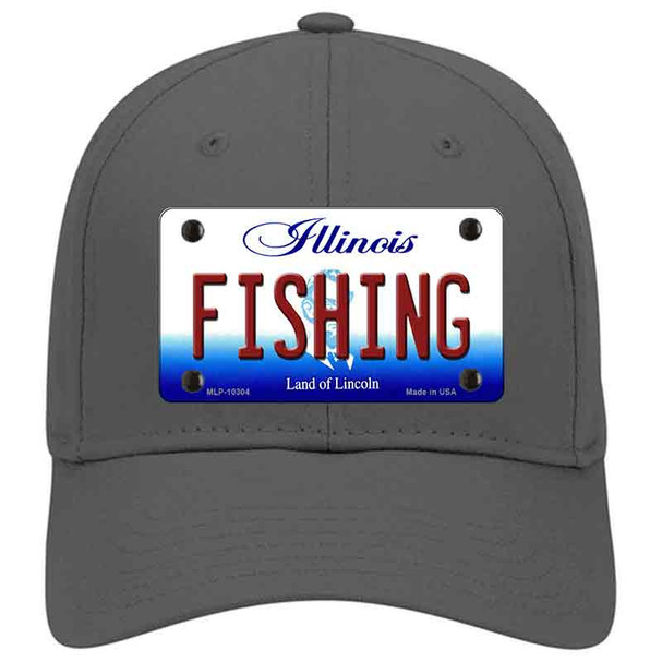 Fishing Illinois Novelty License Plate Hat