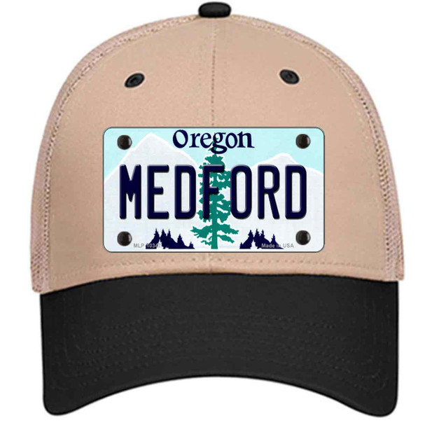 Medford Oregon Novelty License Plate Hat