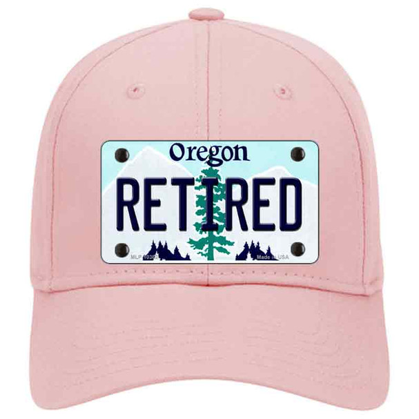 Retired Oregon Novelty License Plate Hat