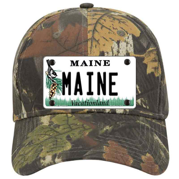 Maine Vacationland Novelty License Plate Hat