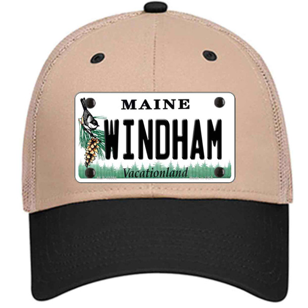 Windham Maine Novelty License Plate Hat