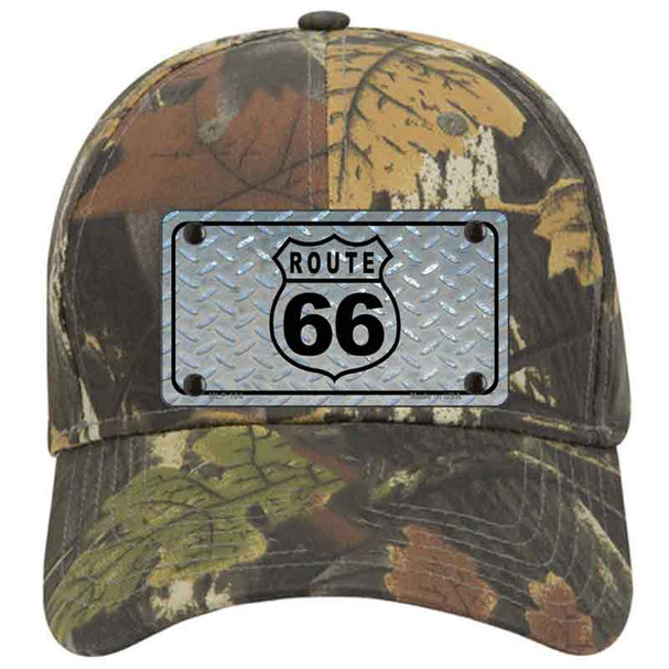 Route 66 Shield Diamond Novelty License Plate Hat