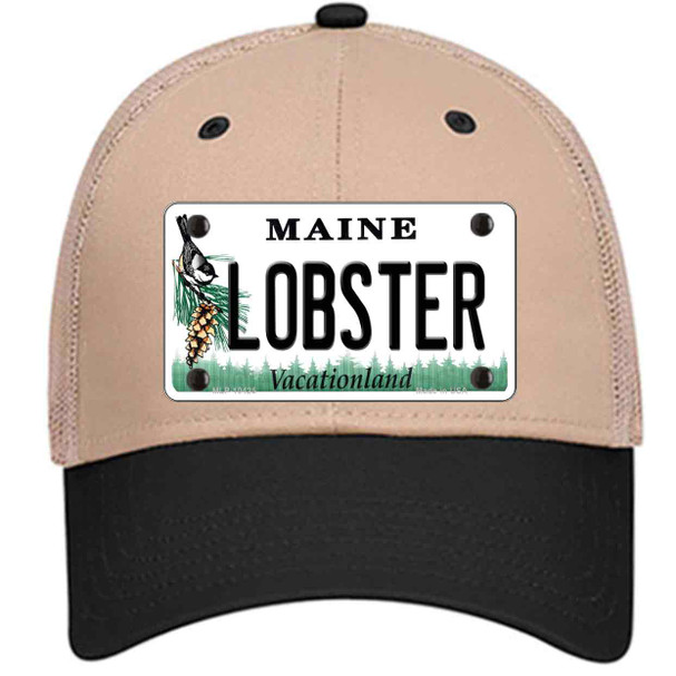 Lobster Maine Novelty License Plate Hat