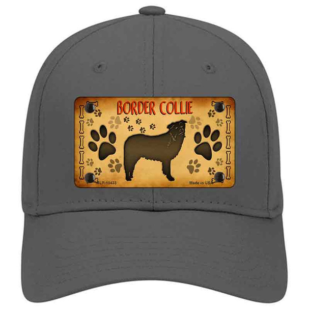 Border Collie Novelty License Plate Hat