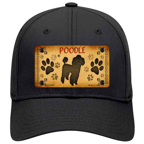 Poodle Novelty License Plate Hat