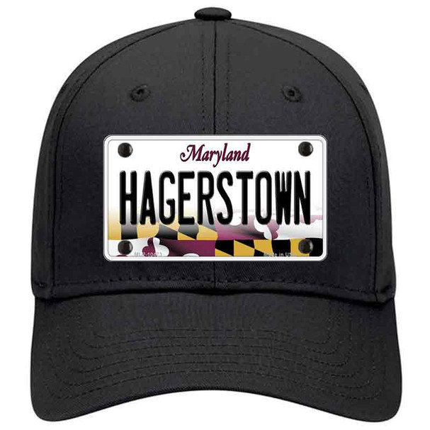 Hagerstown Maryland Novelty License Plate Hat