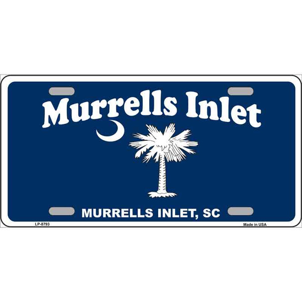 Murrells Inlet Metal Novelty License Plate
