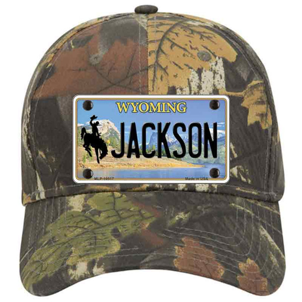 Jackson Wyoming Novelty License Plate Hat