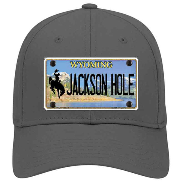 Jackson Hole Wyoming Novelty License Plate Hat